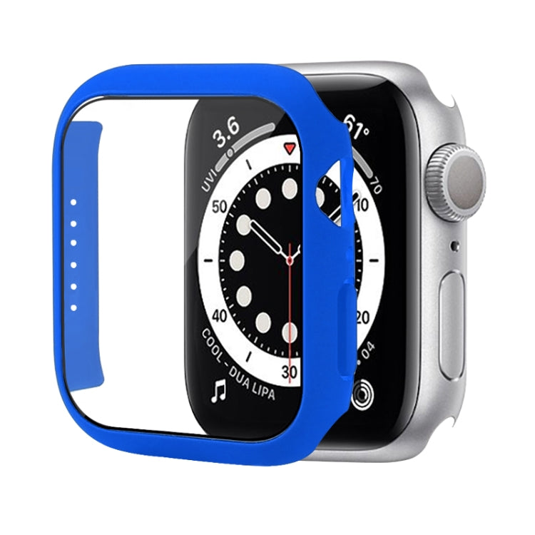Shockproof PC Protective Case with Tempered Glass Film, For Apple Watch Series 8 / 7 41mm