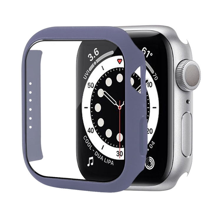 Shockproof PC Protective Case with Tempered Glass Film, For Apple Watch Series 8 / 7 41mm