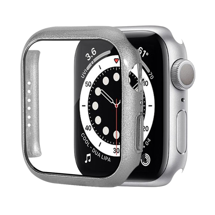 Shockproof PC Protective Case with Tempered Glass Film, For Apple Watch Series 8 / 7 41mm