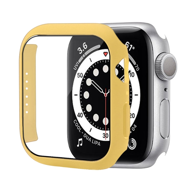 Shockproof PC Protective Case with Tempered Glass Film, For Apple Watch Series 8 / 7 45mm