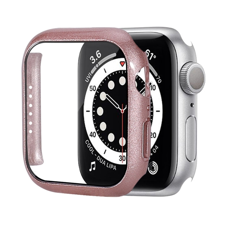 Shockproof PC Protective Case with Tempered Glass Film, For Apple Watch Series 8 / 7 45mm