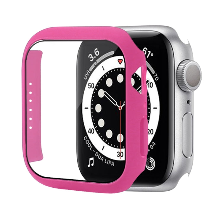 Shockproof PC Protective Case with Tempered Glass Film, For Apple Watch Series 8 / 7 45mm
