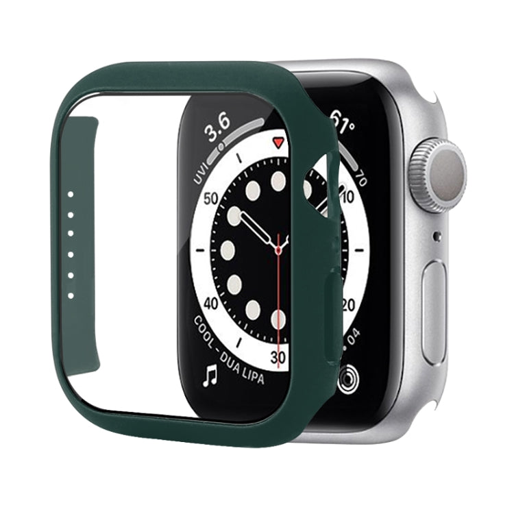Shockproof PC Protective Case with Tempered Glass Film, For Apple Watch Series 8 / 7 45mm