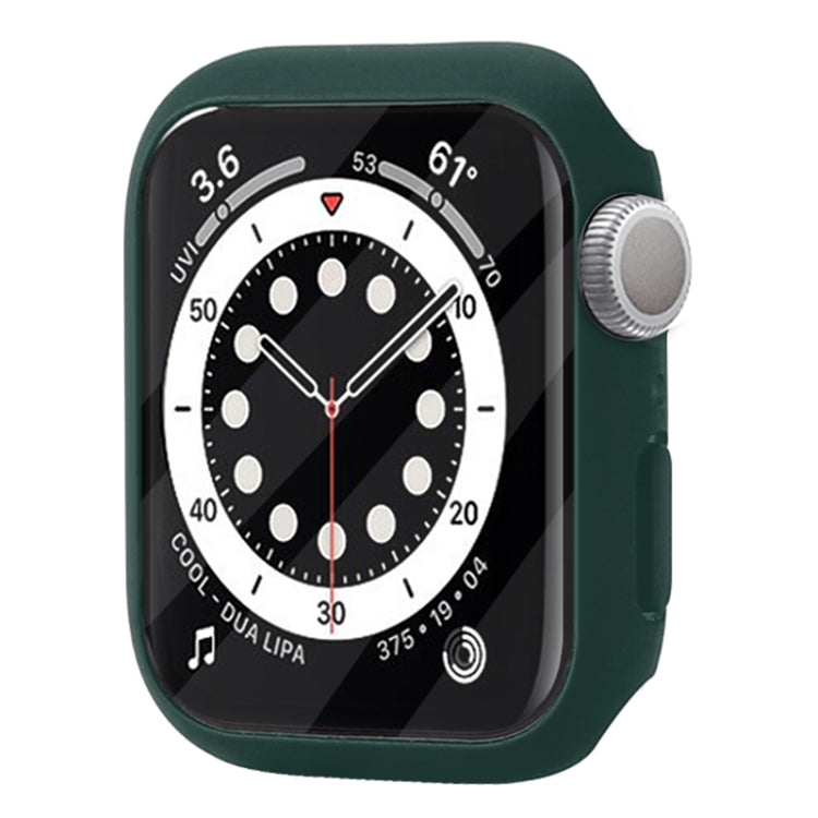 Shockproof PC Protective Case with Tempered Glass Film, For Apple Watch Series 8 / 7 45mm