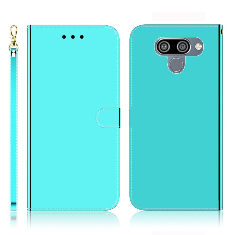 Imitated Mirror Surface Horizontal Flip Leather Case with Holder & Card Slots & Wallet & Lanyard, For LG K50, For LG Q60, For Huawei P30 Pro, For Huawei P Smart (2019)