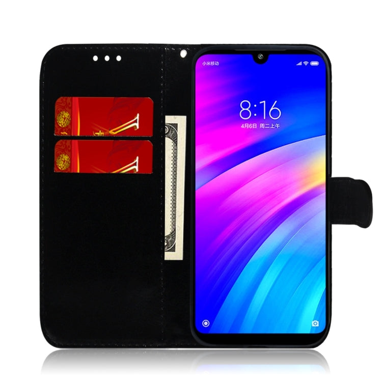 Imitated Mirror Surface Horizontal Flip Leather Case with Holder & Card Slots & Wallet & Lanyard, For Xiaomi Redmi 7 / Y3, For Xiaomi Redmi 7A, For Xiaomi Redmi 8, For Xiaomi Redmi 8A