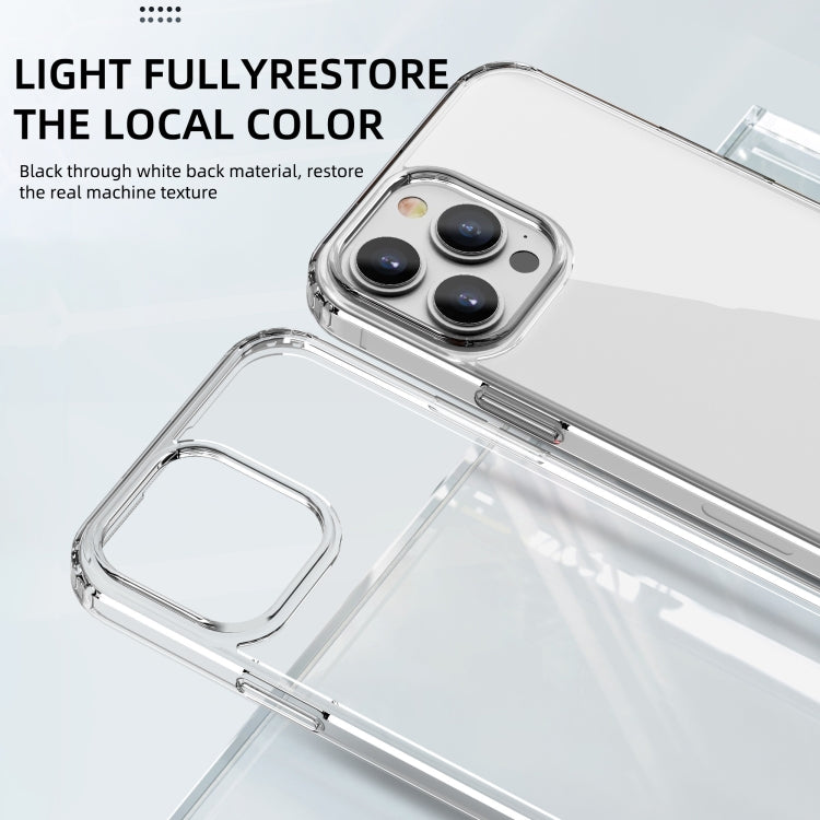 iPAKY Transparent Shockproof TPU + PC Protective Case, For iPhone 13, For iPhone 13 Pro, For iPhone 13 Pro Max