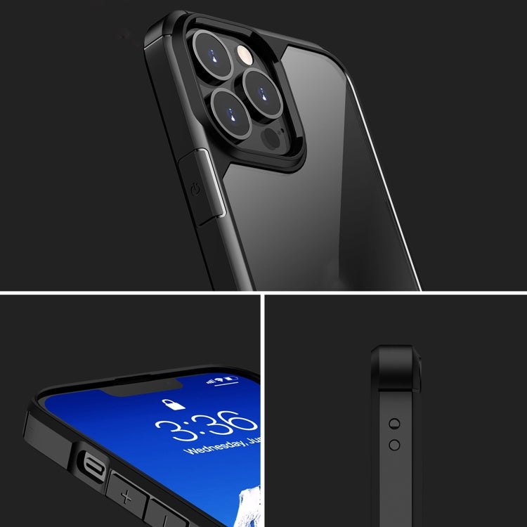 iPAKY Royal Armor Shockproof TPU + Clear PC Protective Case, For iPhone 13 mini, For iPhone 13, For iPhone 13 Pro, For iPhone 13 Pro Max