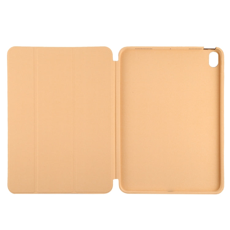 Étui en cuir intelligent à rabat horizontal 3 volets avec fonction veille/réveil et support, pour iPad mini 6