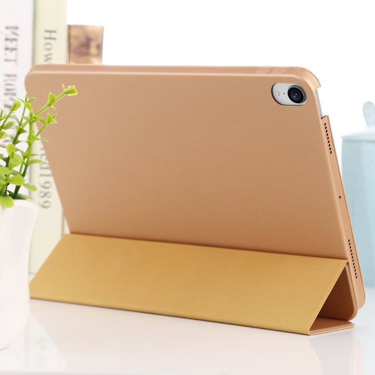 Étui en cuir intelligent à rabat horizontal 3 volets avec fonction veille/réveil et support, pour iPad mini 6