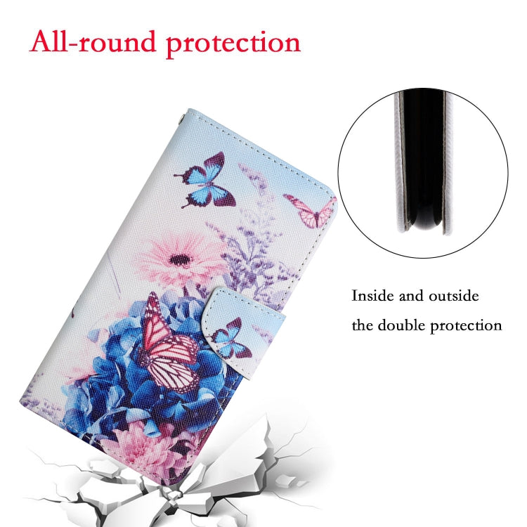 Painted Pattern Horizontal Flip Leather Case with Holder & Card Slot & Wallet, For iPhone XS Max