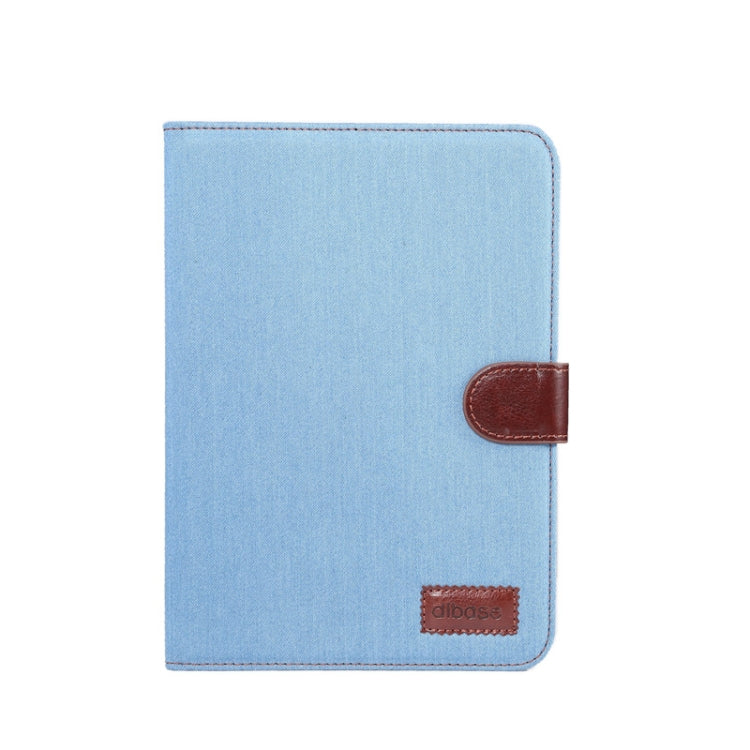 Denim Texture Smart Leather PC Tablet Case, For iPad mini 6 / mini 2024