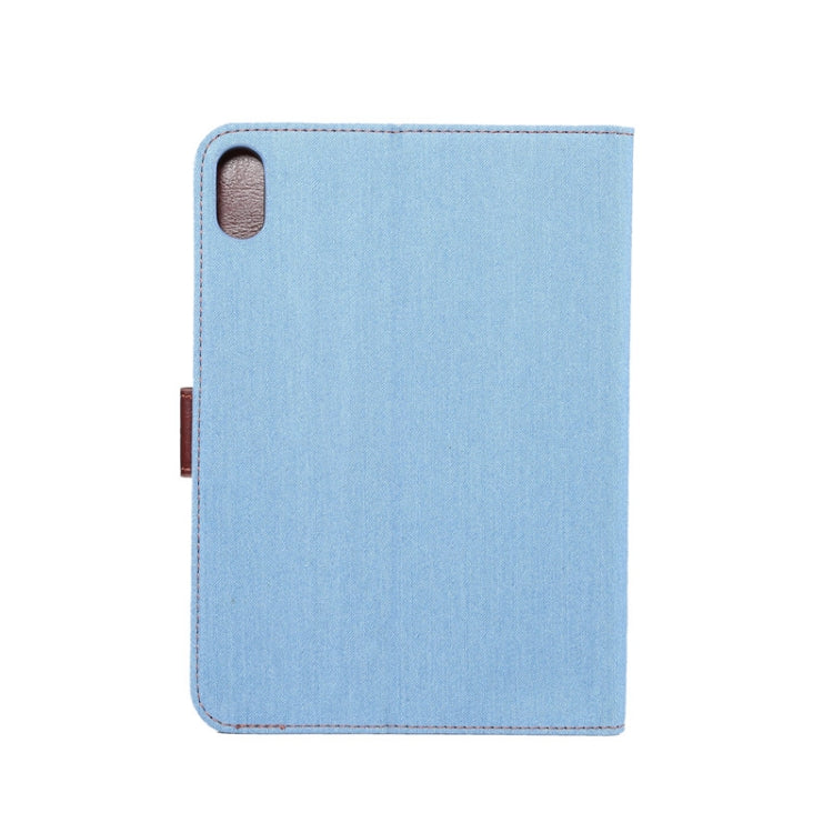 Denim Texture Smart Leather PC Tablet Case, For iPad mini 6 / mini 2024