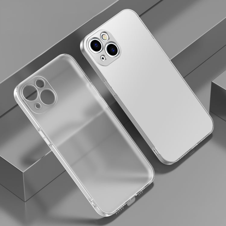 Electroplated Edge Frosted TPU Shockproof Case, For iPhone 13 Pro Max