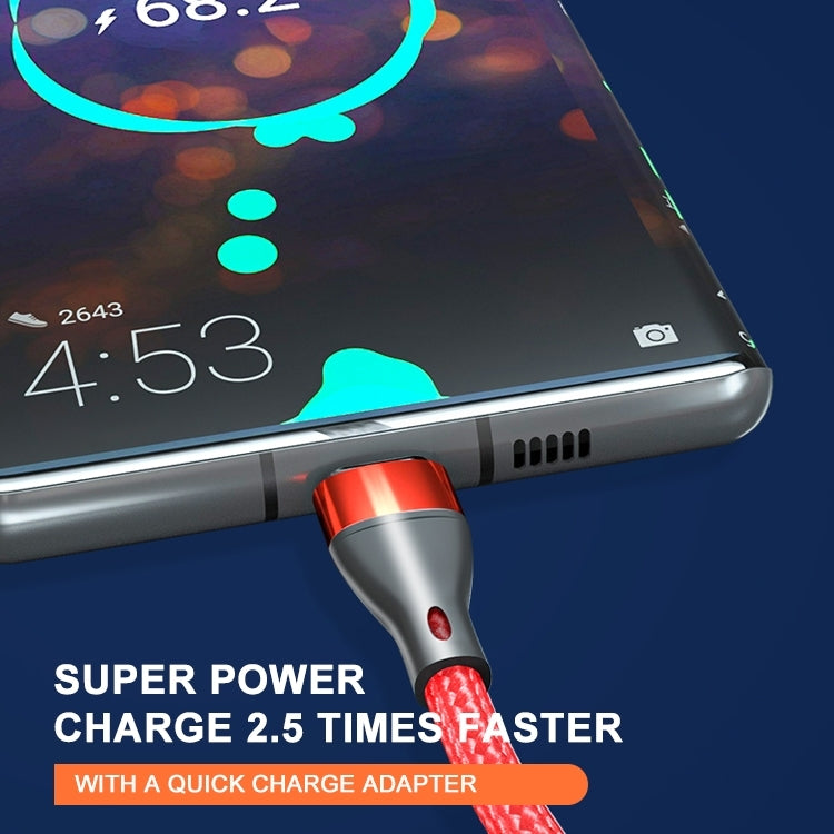 ADC-001 3A USB to 8 Pin Weave Fast Charging Data Cable, 1m 8 Pin