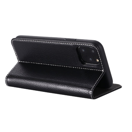 GEBEI case iPhone 11 Pro Max open position revealing card slot compartments