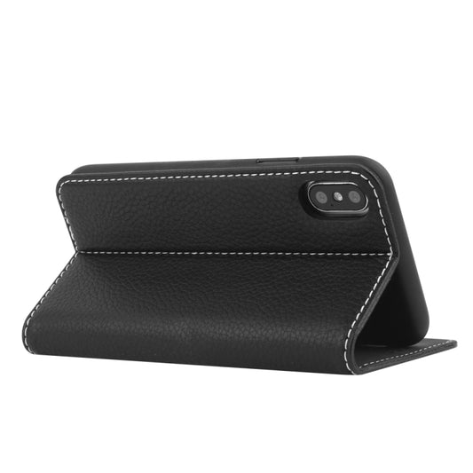 Premium PU leather TPU bumper flip case for iPhone XR with storage slots