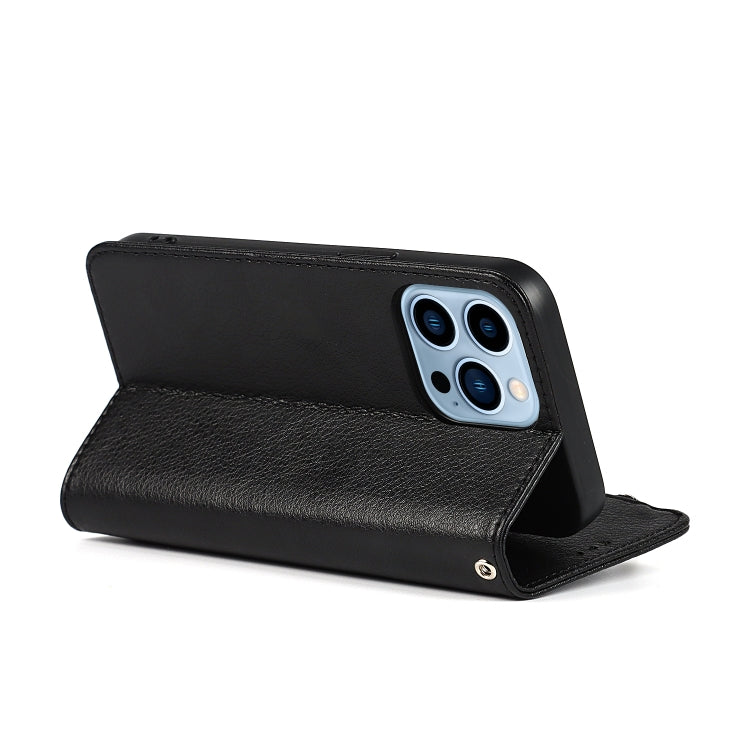 Microfiber Zipper Horizontal Flip Leather Case with Holder & Card Slots & Wallet