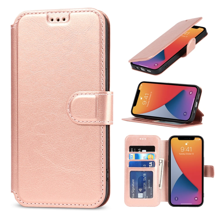 Shockproof PU + TPU Leather Case with Card Slots & Holder & Photo Frame & Wallet, For iPhone 13 mini, For iPhone 13, For iPhone 13 Pro, For iPhone 13 Pro Max