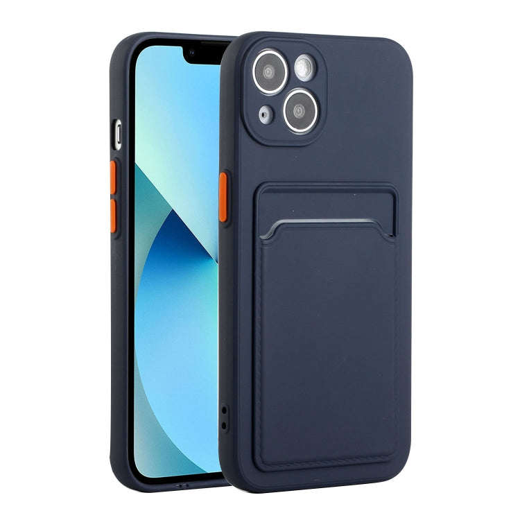Coque de protection antichoc en TPU avec fente pour carte, pour iPhone 13 et iPhone 13 mini