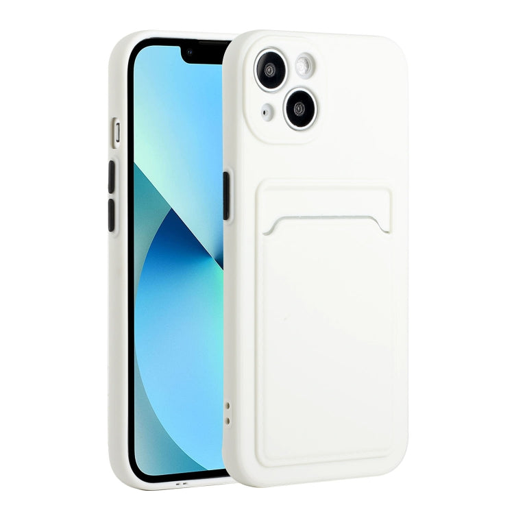Coque de protection antichoc en TPU avec fente pour carte, pour iPhone 13 et iPhone 13 mini