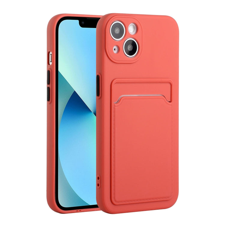 Coque de protection antichoc en TPU avec fente pour carte, pour iPhone 13 et iPhone 13 mini
