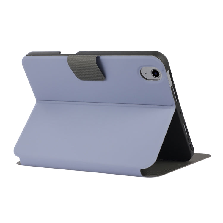 Étui à rabat horizontal en cuir à texture pressée électrique avec support et emplacement pour stylo, pour iPad mini 6 / mini 2024