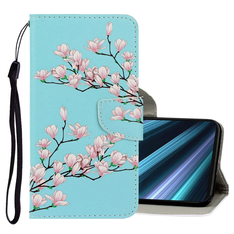 3D Colored Drawing Horizontal Flip PU Leather Case with Holder & Card Slots & Wallet