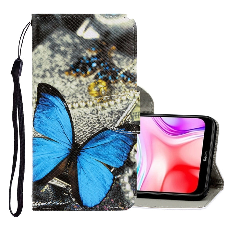 3D Colored Drawing Horizontal Flip PU Leather Case with Holder & Card Slots & Wallet
