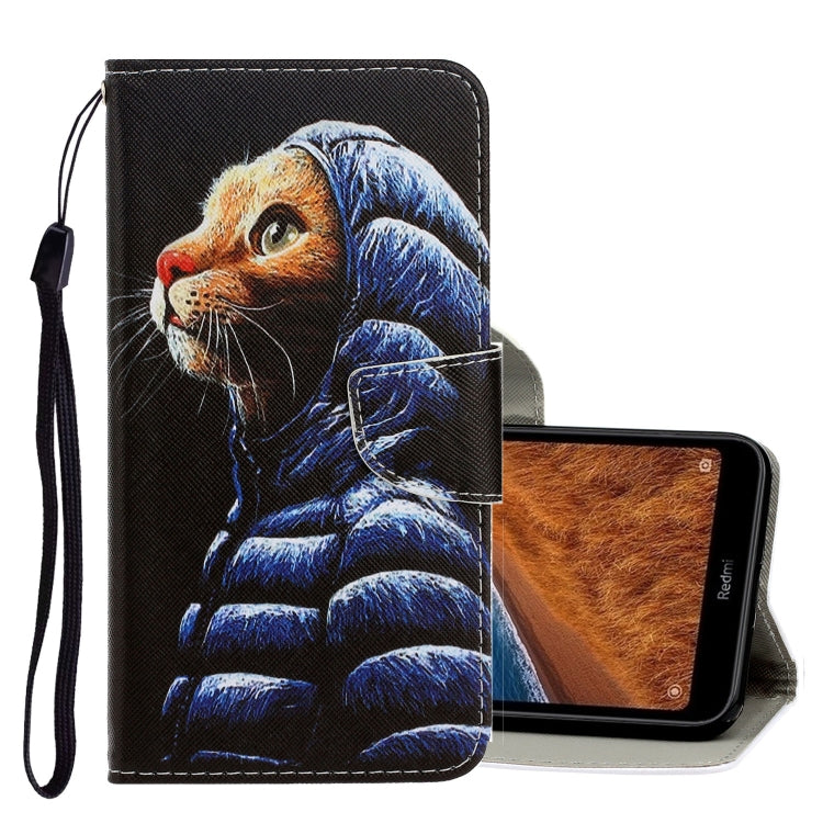 3D Colored Drawing Horizontal Flip PU Leather Case with Holder & Card Slots & Wallet