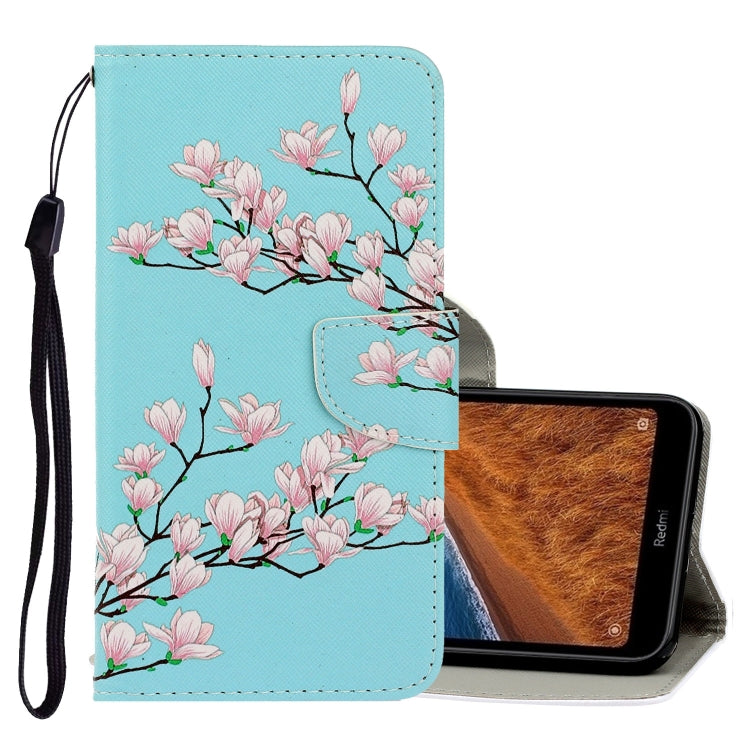 3D Colored Drawing Horizontal Flip PU Leather Case with Holder & Card Slots & Wallet