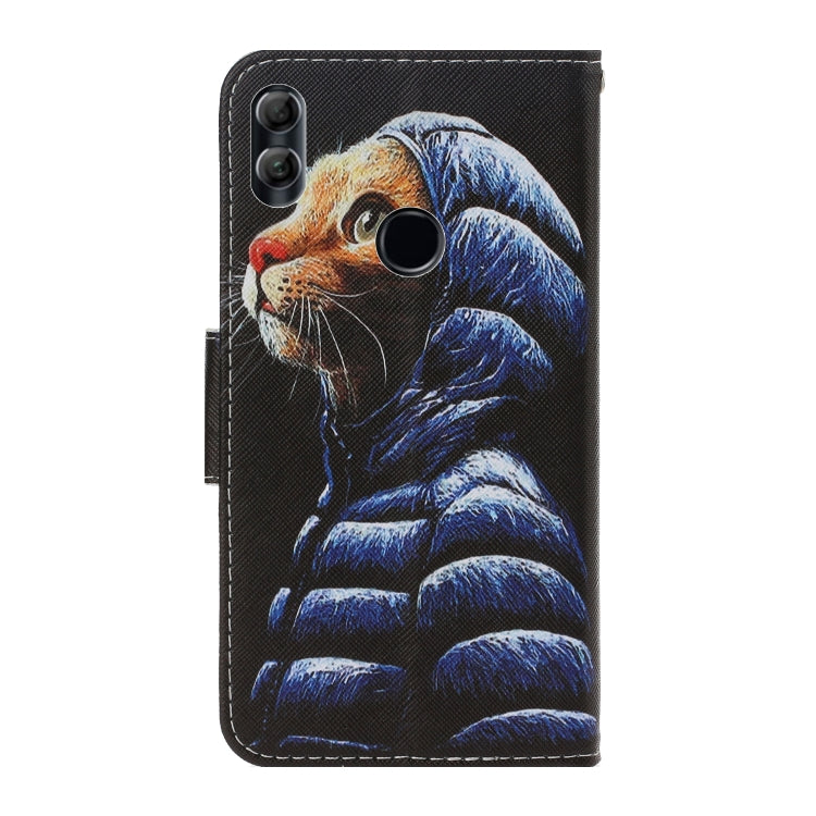 3D Colored Drawing Horizontal Flip PU Leather Case with Holder & Card Slots & Wallet