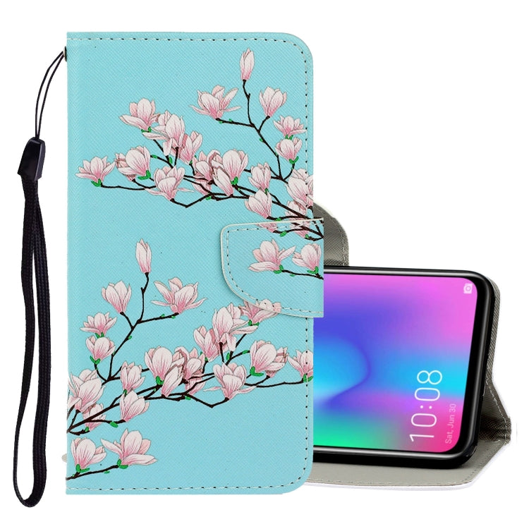 3D Colored Drawing Horizontal Flip PU Leather Case with Holder & Card Slots & Wallet