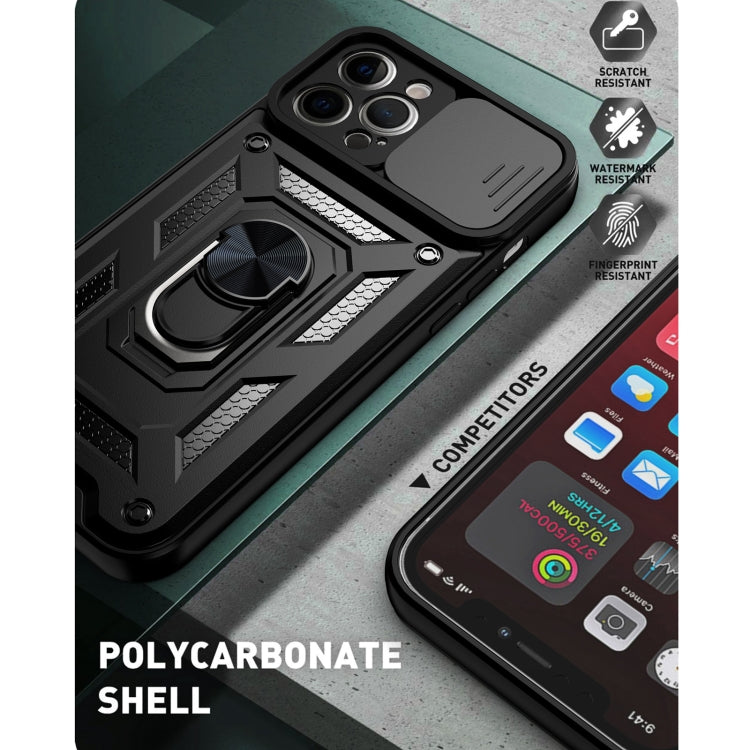 Sliding Camera Cover Design Precise Hole TPU+PC Protective Case, For iPhone 13, For iPhone 13 Pro, For iPhone 13 Pro Max