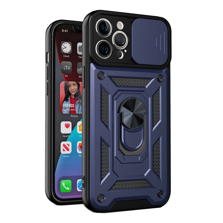 Sliding Camera Cover Design Precise Hole TPU+PC Protective Case, For iPhone 13, For iPhone 13 Pro, For iPhone 13 Pro Max