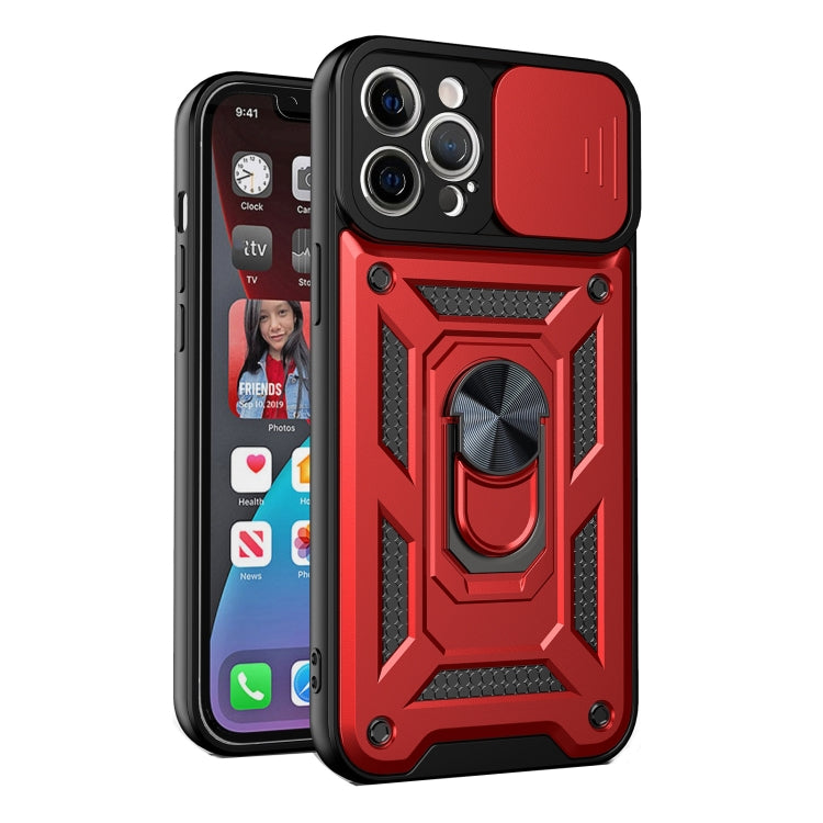 Sliding Camera Cover Design Precise Hole TPU+PC Protective Case, For iPhone 13, For iPhone 13 Pro, For iPhone 13 Pro Max