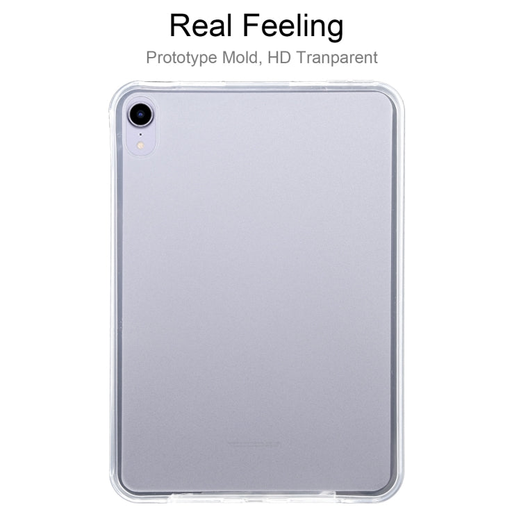 For iPad mini 2024 / mini 6 3mm Transparent TPU Soft Protective Tablet Case, For iPad mini 2024 / mini 6