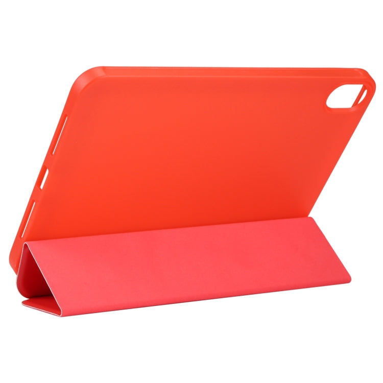 Étui en cuir TPU à rabat horizontal pliable en 3 parties avec support, pour iPad mini 6 / mini 2024, pour iPad mini 6
