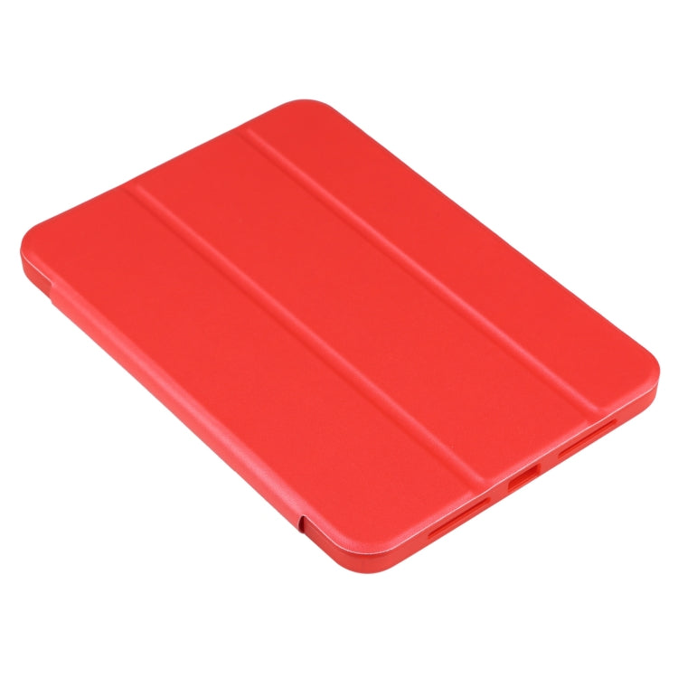 Étui en cuir TPU à rabat horizontal pliable en 3 parties avec support, pour iPad mini 6 / mini 2024, pour iPad mini 6