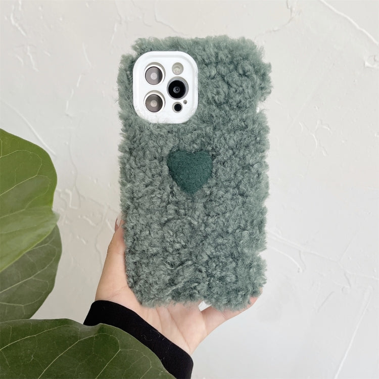 Plush Heart Soft Protective Case, For iPhone 11 Pro