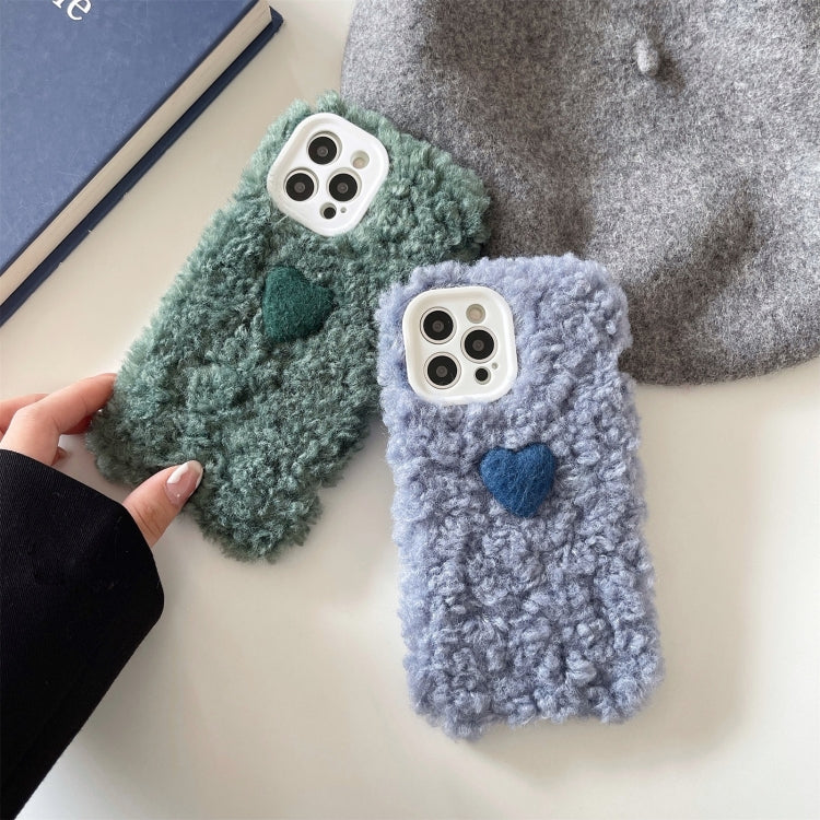 Plush Heart Soft Protective Case, For iPhone 11 Pro