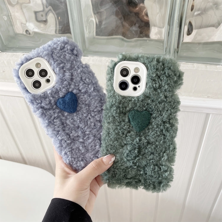 Plush Heart Soft Protective Case, For iPhone 11 Pro