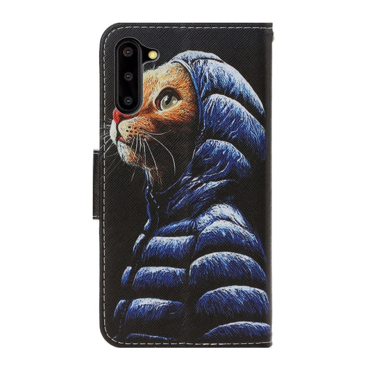 Galaxy Note 10 flip case with built-in card holder and stand functionality