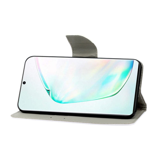 3D artistic Samsung Galaxy Note 10 case with kickstand and wallet slots