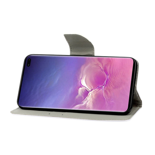 Card slot detail Samsung S10 Plus leather wallet case compartments