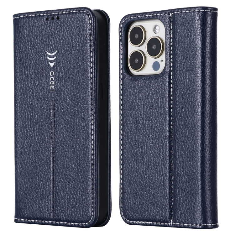 GEBEI PU+TPU Horizontal Flip Protective Case with Holder & Card Slots, For iPhone 13, For iPhone 13 Pro, For iPhone 13 Pro Max