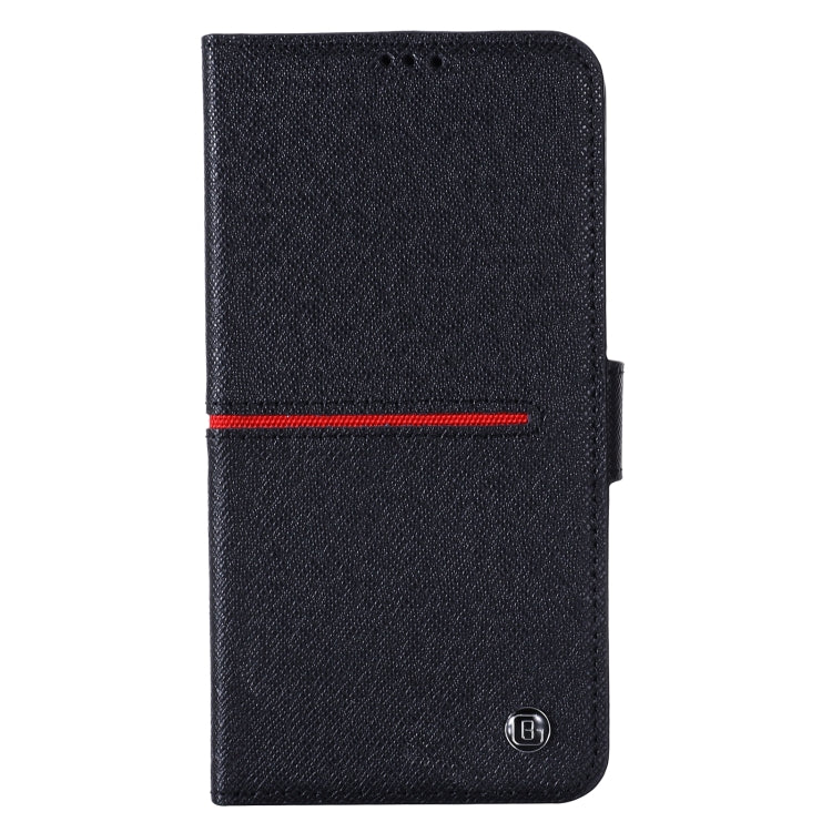 GEBEI Top-grain Leather Horizontal Flip Protective Case with Holder & Card Slots & Wallet & Photo Frame
