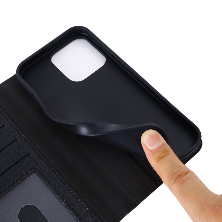 GEBEI Top-grain Leather Horizontal Flip Protective Case with Holder & Card Slots & Wallet & Photo Frame