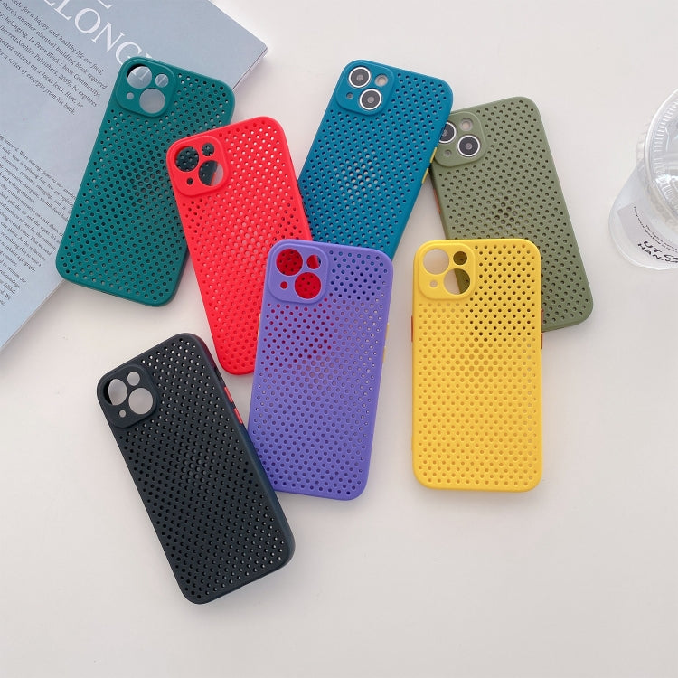 Shockproof Hollow Breathe Protective Case, For iPhone 13 Pro Max, For iPhone 13, For iPhone 13 Pro