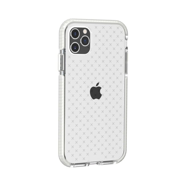 Grid Pattern Shockproof Transparent TPU Protective Case, For iPhone 11 Pro, For iPhone 11, For iPhone 11 Pro Max